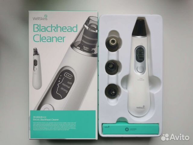 Аппарат для вакуумной чистки лица Wellskins