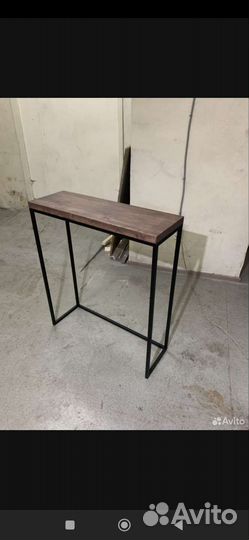 Консоль в стиле лофт