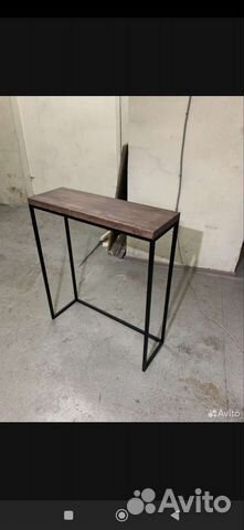 Консоль в стиле лофт