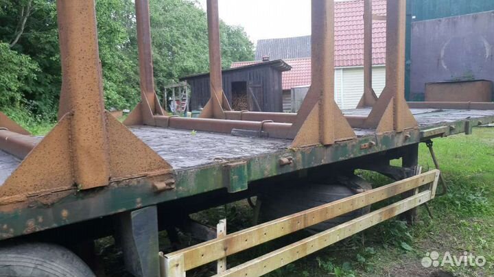 Полуприцеп бортовой Krone SDP24, 2003