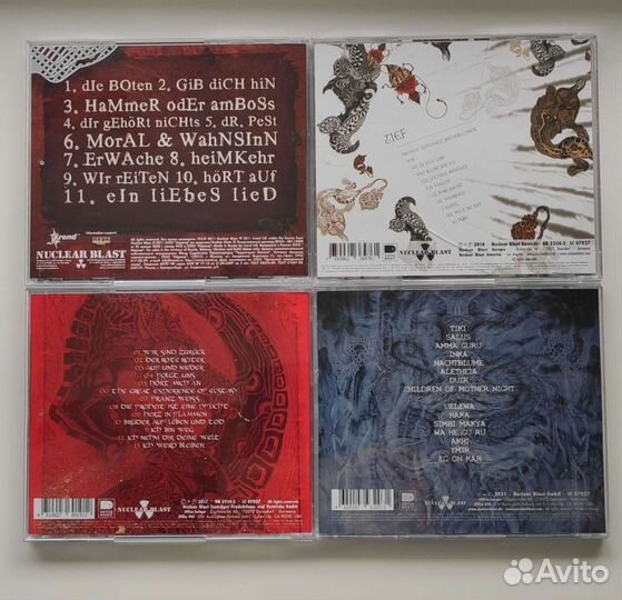 Die Apokalyptischen Reiter CD's