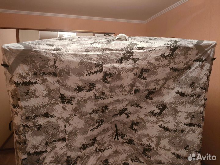 Палатка зимняя куб