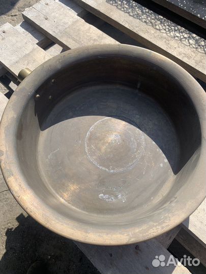 Тазик латуный