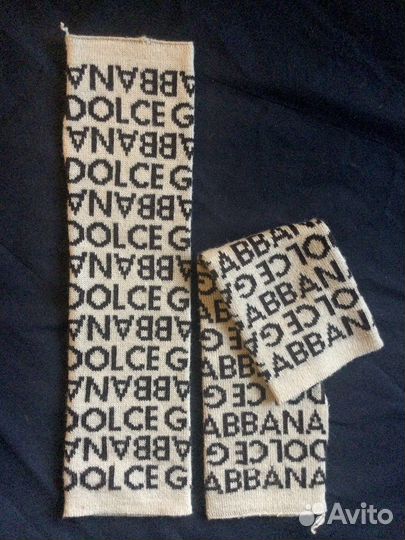 Митенки перчатки dolce & gabanna