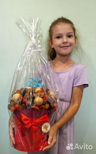 Съедобные букеты/сухофрукты