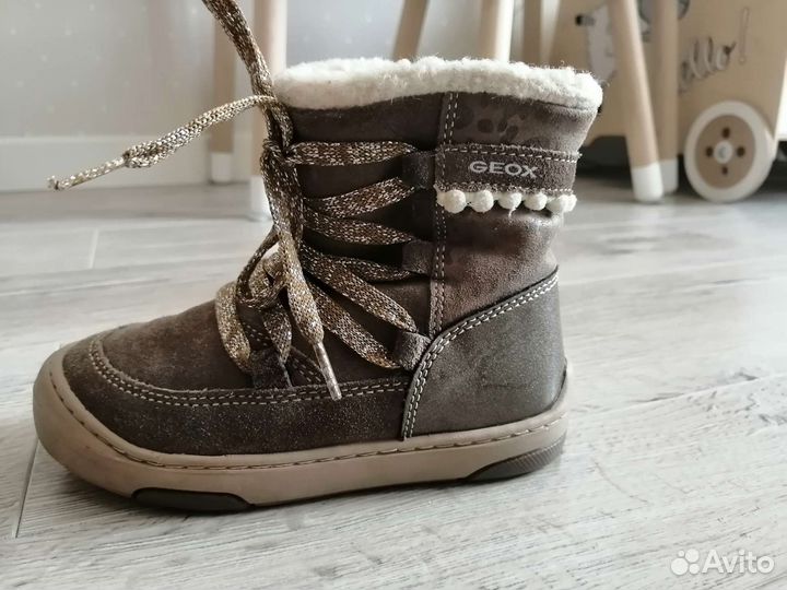 Ботинки демисезонные для девочки 25 размер