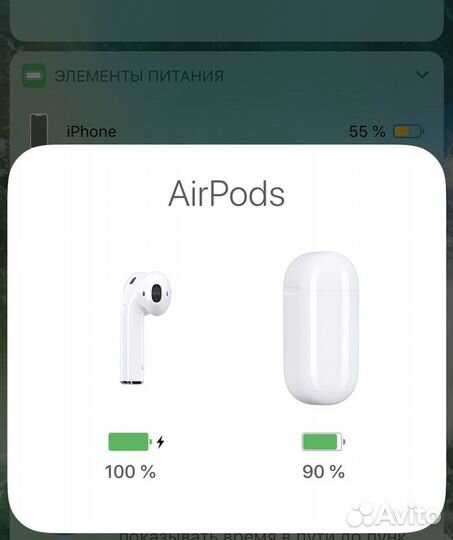 Беспроводные наушники AirPods original 1 поколение