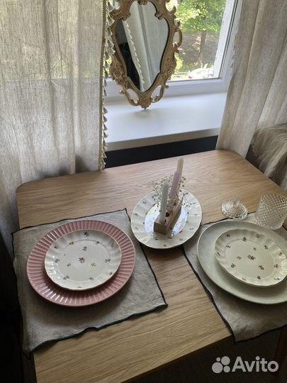 Тарелки фарфор новые