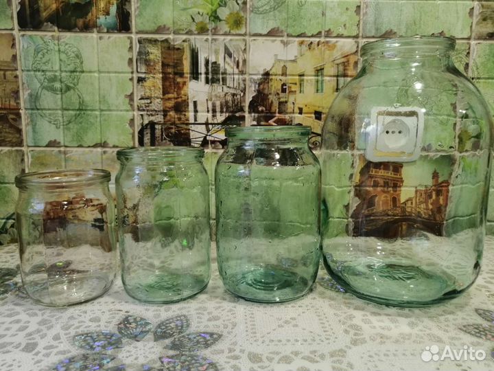 Банка стеклянная