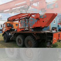 Автовышка 28 метров камаз-43114 псс-141.28Э