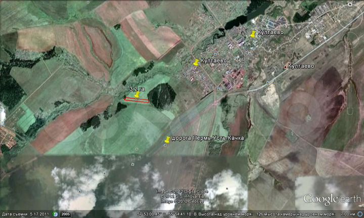 Участок 10 сот. (СНТ, ДНП)