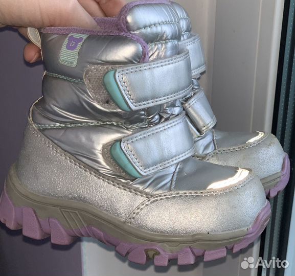 Ботинки зимние для девочки 23