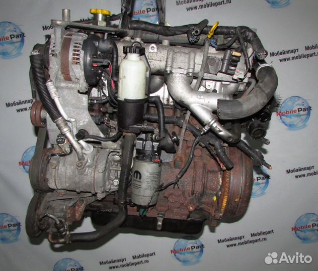 Двигатель Крайслер Chrysler 4 2.8 ENR в сборе