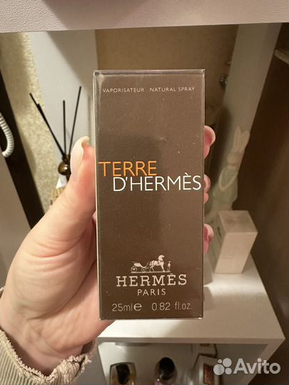 Духи из дюти фри Terre d Hermes Гермес 25мл