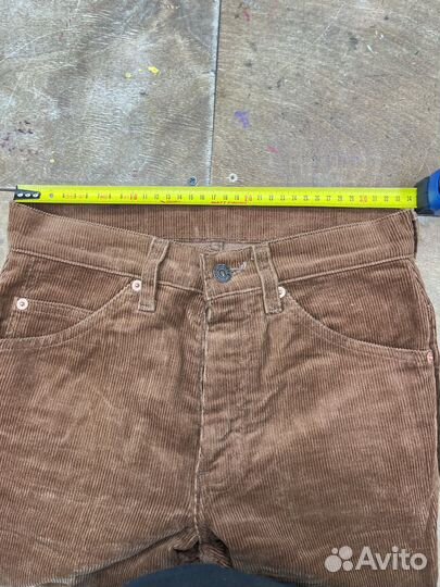 Джинсы levis 630 W29 L32 винтаж вельвет