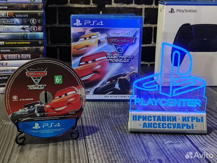 Тачки 3 PS4 диск