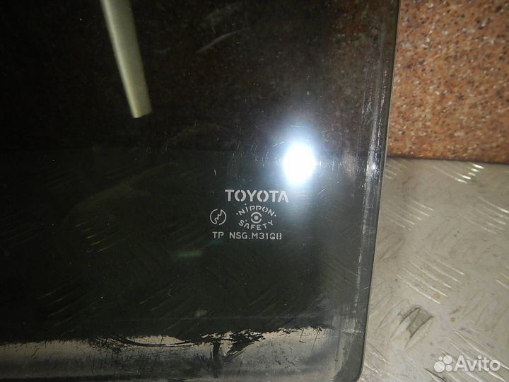 Стекло двери задней левой, Toyota (Тойота) -yaris