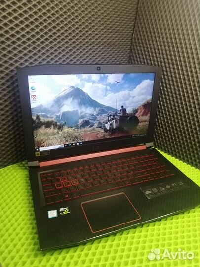 Игровой ноутбук Acer nitro 5 i7-8750/8/512SSD/1050