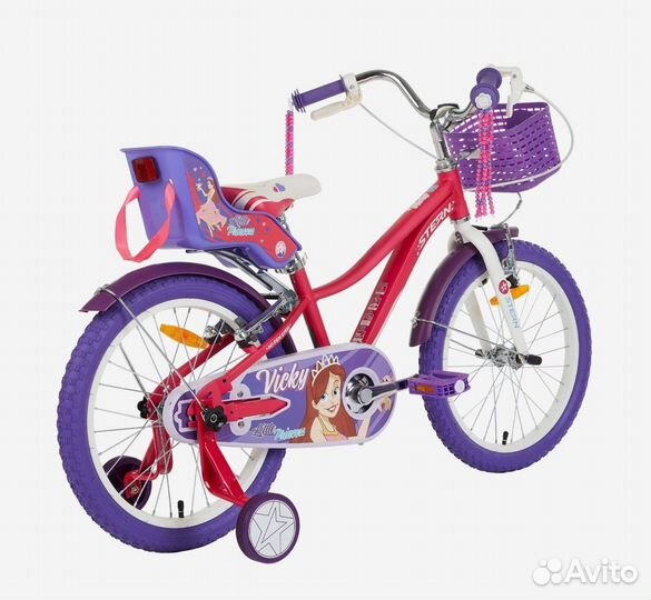 Велосипед детский 18 дюймов для девочки