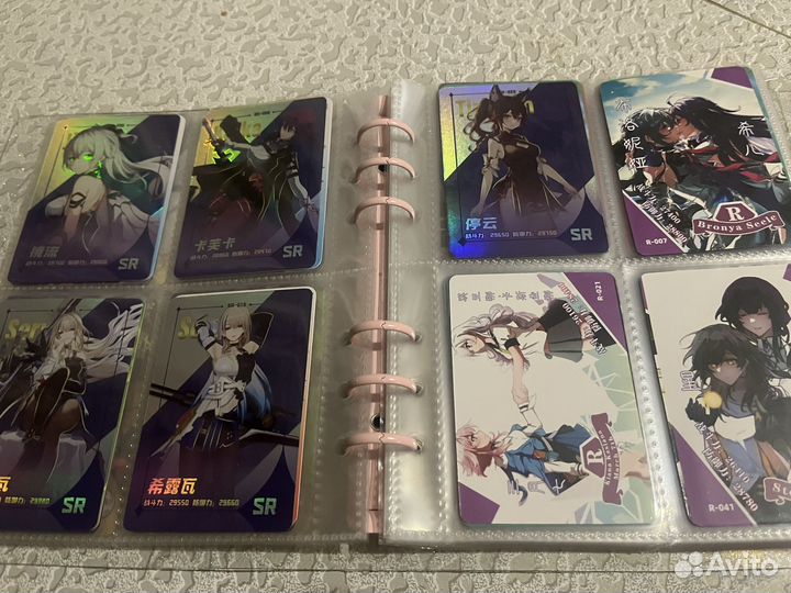 Альбом с аниме карточками