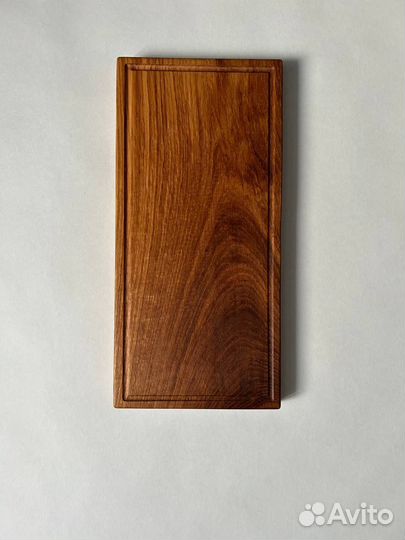 Именная разделочная доска из массива дуба