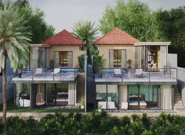 Дом 40 м² (Индонезия)