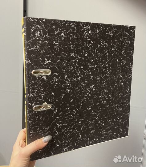 Папки в стиле мрамор для документов