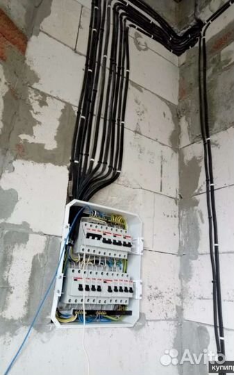 Услуги электрика электромонтажные