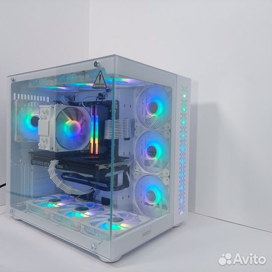 Игровой пк razen 5 5600, RTX 4060, 16gb RAM