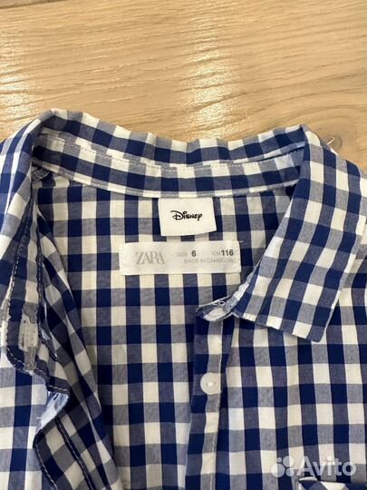 Рубашка zara 116