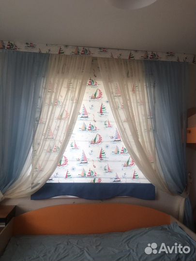 Шторы для детской в морской тематике