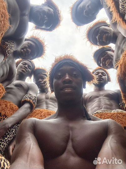 Поздравление из Африки для девушки