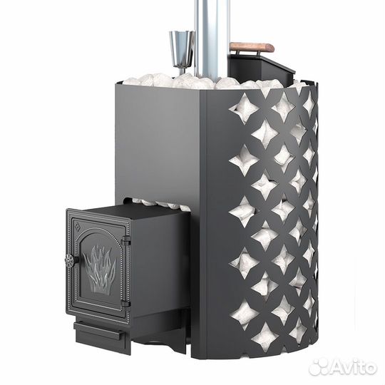 Печь Для Бани Чугунная этна 24 (дт-4) Закрытая кам