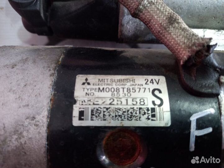 Стартер Mitsubishi Canter FE82 4M51 2001