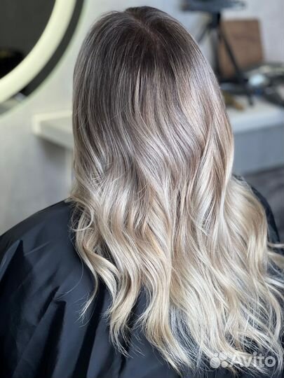 Сложные техники окрашивания, стрижки, однотон