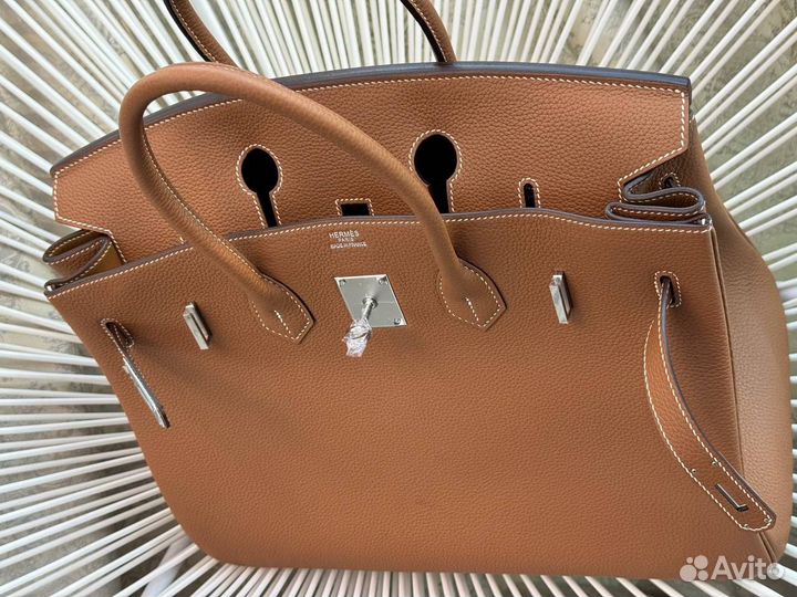 Сумка Hermes Birkin 35 Gold Camel