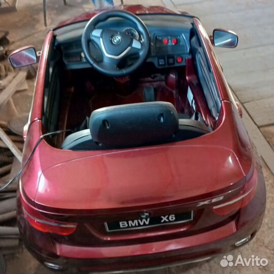 Детский электромобиль bmw x6