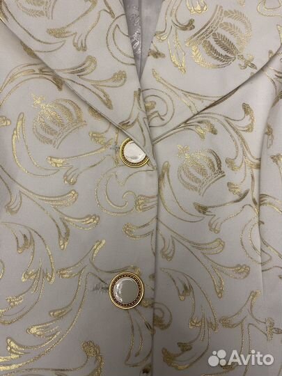 Роскошный вечерний пиджак 40-42 xs