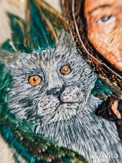 Вышивка с питомцем