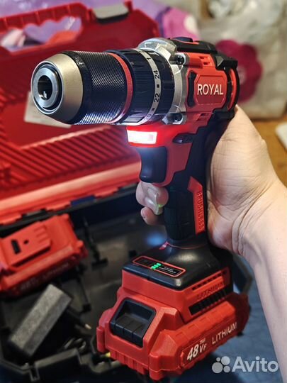 Новый ударный дрель шуруповёрт Royal