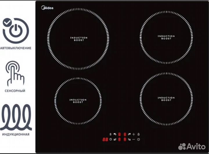 Индукционная варочная панель Midea MIH64100