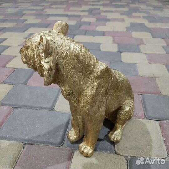 Статуэтки тигра и тигрицы интерьерные