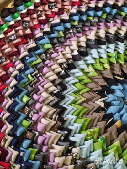 Чудо-коврики из лоскутков 65см