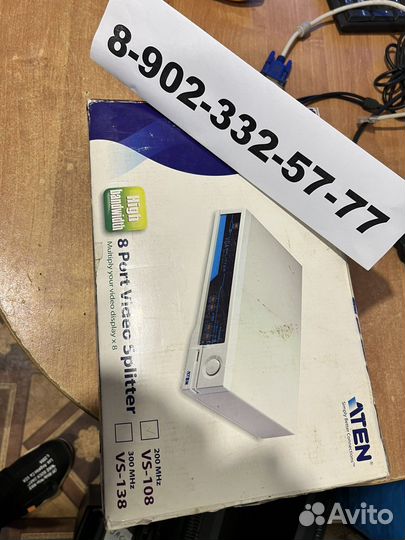 VGA video splitter 8 портов