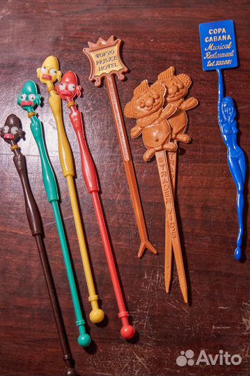 Редкие подставки, палочки из баров Японии и Европы