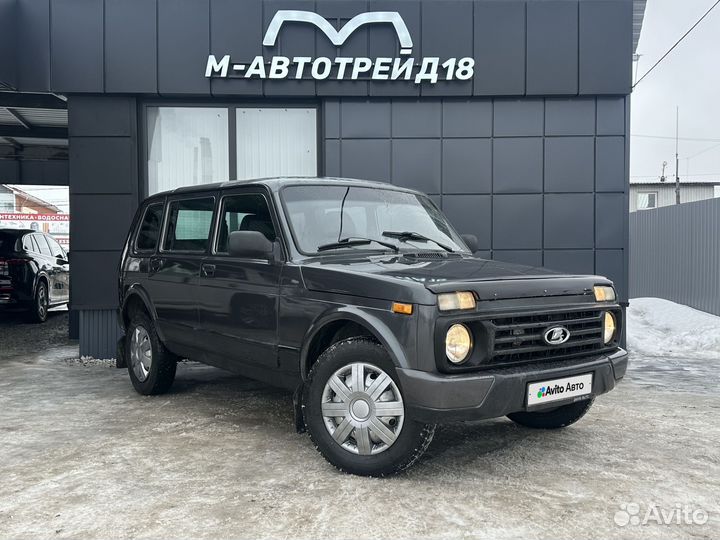 LADA 4x4 (Нива) 1.7 МТ, 2017, 100 000 км
