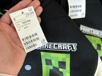 Бомбер Minecraft H&M на мальчика 122 - 128