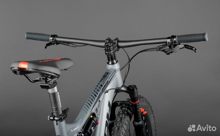 Велосипед horh beaver plus 27.5 (2025) Grey-Orange Arm194
