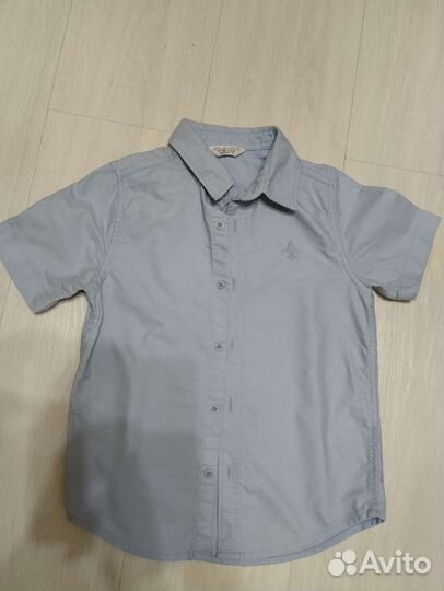 Рубашки на мальчика пакетом 110 122 128