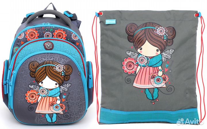 Ранец-рюкзак школьный Hummingbird